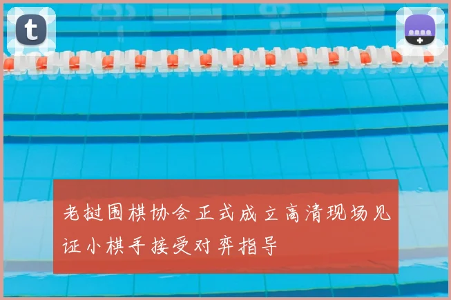 老挝围棋协会正式成立高清现场见证小棋手接受对弈指导